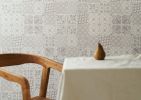 Positano Tiles Wallpaper | Wall Treatments by Patricia Braune. Item made of paper