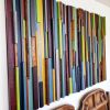 Vertical Wall Hanging | Wall Sculpture in Wall Hangings by Erin Harris | The Westin St. Francis San Francisco on Union Square in San Francisco. Item composed of wood