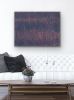 Sound Waves from Lola by the Kinks | Oil And Acrylic Painting in Paintings by L Rowland Contemporary Art. Item composed of wood and synthetic
