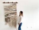 Large Wall Hanging ("Serendipity") | Macrame Wall Hanging in Wall Hangings by Rebecca Whitaker Art. Item composed of fiber