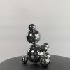 Small Stainless Steel Bear 'Diksy' | Sculptures by IRENA TONE. Item made of steel works with minimalism & art deco style