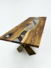 conference table | epoxy table | resin wood table | handmade | Tables by Tinella Collection. Item composed of walnut in boho or minimalism style