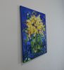 Golden serenade | Oil And Acrylic Painting in Paintings by Art by Geesien Postema. Item composed of canvas in contemporary style