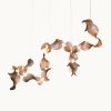 Dune 16 Spiral in Metallic Tones Pendant Light | Chandeliers by MOSS Objects. Item made of metal works with contemporary & japandi style