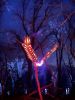 Night Bird | Lighting by Michael Young Sculpture. Item made of aluminum