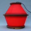 Fiery Disks Lamp | Table Lamp in Lamps by Made Cozy. Item composed of wood