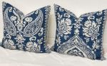 Blue Pillow Cover | Pillows by Tribe & Temple