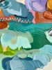On A Cloud | Mixed Media in Paintings by Shiri Phillips Designs. Item made of canvas compatible with boho and contemporary style
