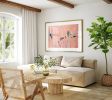 Large Abstract Art Print from Original Painting | Prints in Paintings by Sarina Diakos Art. Item made of canvas with paper works with minimalism & contemporary style