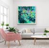 Breeze #5 | Oil And Acrylic Painting in Paintings by Art by Geesien Postema. Item composed of canvas compatible with boho and contemporary style