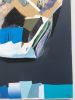 Health Hazard Painting | Oil And Acrylic Painting in Paintings by Dyanna Dimick (DYD ART) | Loggia Showroom in San Francisco. Item composed of canvas and synthetic