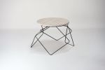 sTABLE - Travertine coffee table | Tables by DFdesignLab - Nicola Di Froscia. Item composed of wood and steel in minimalism or contemporary style