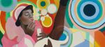 Sister Delaunay | Oil And Acrylic Painting in Paintings by EDVARDA. Item made of canvas & synthetic