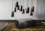Hex Light | Pendants by John Beck Steel | Fairmont Tremblant in Mont-Tremblant. Item made of steel compatible with contemporary and eclectic & maximalism style