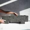 Giant Centerpiece Trough in Stone Grey Concrete | Decorative Tray in Decorative Objects by Carolyn Powers Designs. Item composed of concrete compatible with contemporary and country & farmhouse style