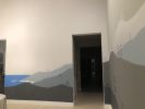 Minimalist Mountains | Murals by Darin. Item made of synthetic