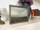 Original Landscape Painting in a Vintage Frame | Oil And Acrylic Painting in Paintings by Melissa Mary Jenkins Art. Item made of canvas works with contemporary & country & farmhouse style