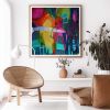 Abstract Art Print from Original Painting by Sarina Diakos | Prints by Sarina Diakos Art. Item composed of canvas & paper compatible with contemporary and eclectic & maximalism style