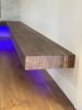 Fireplace Bench | Furniture by Under the Water Design & Wood Works