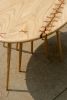 Stitched Elliptical Coffee Table | Tables by Long Grain Furniture. Item composed of wood compatible with modern style