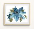 Anemone No. 7 : Original Watercolor Painting | Paintings by Elizabeth Becker. Item made of paper compatible with boho and minimalism style