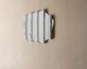 Fracture Mirror | Decorative Objects by Simon Johns. Item made of glass