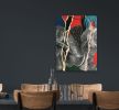 Cyclone X | Oil And Acrylic Painting in Paintings by THEODOSIA MARCHANT. Item made of canvas with synthetic