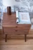 Solid Walnut Nightstand / Bedside Table | Tables by ColombeFurniture``. Item composed of maple wood