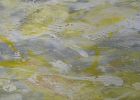 Star Burst | Oil And Acrylic Painting in Paintings by Jennifer Hayes | Spa and Salon at Four Seasons Hotel St. Louis in St. Louis. Item made of canvas