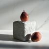 The Small White Cube Sculpture | Sculptures by Carolyn Powers Designs. Item made of concrete works with minimalism & contemporary style