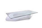 Amorph Lust Coffee Table, Lacquered White | Tables by Amorph