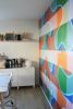 Office Mural | Murals by Nicole (NNUZZO) Poppell. Item composed of synthetic