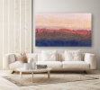 'Mesa' - Highly Textured Abstract Fine Artwork | Paintings by Christina Twomey Art + Design. Item made of birch wood works with minimalism & contemporary style