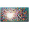 Flower Lover Original Acrylic Painting | Oil And Acrylic Painting in Paintings by DaggArt