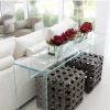 CONTEMPORARY GLASS CONSOLE TABLE | Tables by Gusto Design Collection. Item made of glass