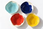 BAUHAUS Ramen Bowls — Set of 4 | Dinnerware by Pottery & Poetry. Item made of ceramic compatible with contemporary style