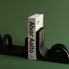 TUBE Bookends | Book Case in Storage by Maha Alavi Studio. Item composed of metal in modern style