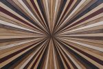 Starburst Natural #3, wood wall art 32" Dia | Wall Sculpture in Wall Hangings by Craig Forget. Item made of oak wood
