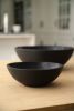 Charred Ash Wood Nesting Bowl Set | Dinnerware by Creating Comfort Lab. Item made of wood