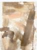 Ground; Mixed Media Textile Art on Canvas, Framed | Paintings by Michele Spurza. Item made of maple wood with canvas works with boho & contemporary style
