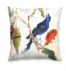 "Songs of Flight" Original Art  Lady B Velvet Pillow | Pillows by Lady Barbara Pinson Artist. Item made of fabric compatible with contemporary and traditional style