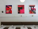 Paintings | Oil And Acrylic Painting in Paintings by Brian Sanchez | Little Neon Taco in Seattle. Item made of canvas with synthetic