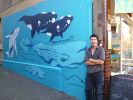 Whalefest mural | Street Murals by John Ives. Item composed of synthetic