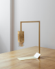 Lamp/Two Wood Revamp 01 | Table Lamp in Lamps by Formaminima. Item composed of wood and brass in minimalism style