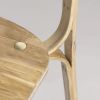 Butterfly Chair | Dining Chair in Chairs by Mianzi. Item made of bamboo with brass