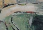 Les Lopins / The Plots | Oil And Acrylic Painting in Paintings by Sophie DUMONT.. Item composed of canvas in contemporary or country & farmhouse style