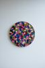 Warm Peace | Mixed Media by Corrie in Color. Item composed of leather in contemporary style