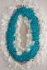 WITHIN TURQUOISE | Woven Tapestry | Wall Hangings by Melodie Nicolle. Item composed of fiber compatible with boho and contemporary style