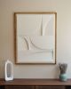 No. 101 Japandi Plaster Wall Relief - Scandinavian Decor | Wall Sculpture in Wall Hangings by Joseph A