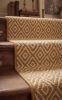 Handwoven Woolen Yellow Runner Rug | Rugs by Evergreen Carpets. Item made of wool works with boho & minimalism style